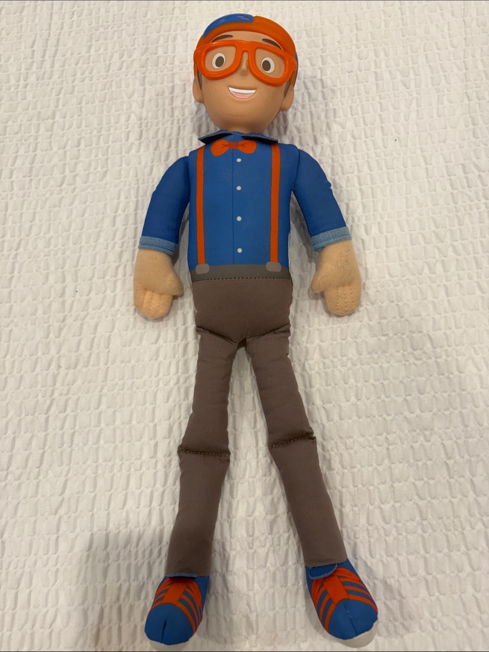 Talking Blippi Doll - Blue & Orange